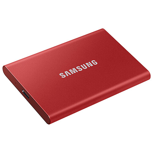 Samsung Portable SSD T7 2 To Rouge pas cher