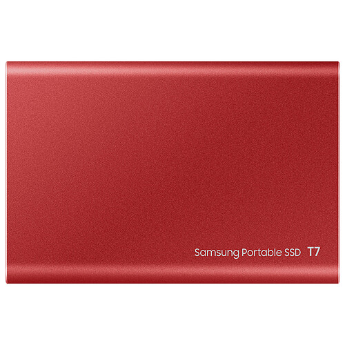 Samsung Portable SSD T7 500 Go Rouge pas cher
