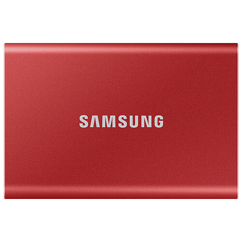 Samsung Portable SSD T7 2 To Rouge pas cher