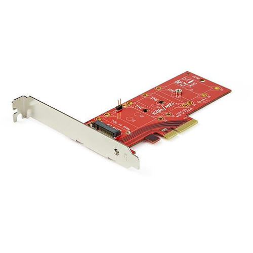 StarTech.com Carte contrôleur PCI Express 3.0 x4 vers SSD NVMe M.2 PCIe pas cher