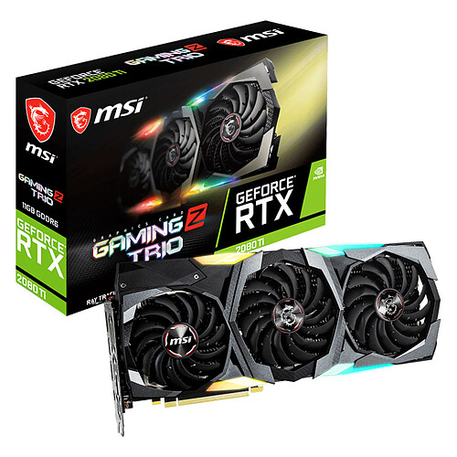 MSI GeForce RTX 2080 Ti GAMING Z TRIO pas cher