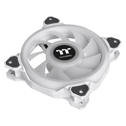 Thermaltake Riing Quad 14 RGB Radiator Fan White TT Premium Edition pas cher