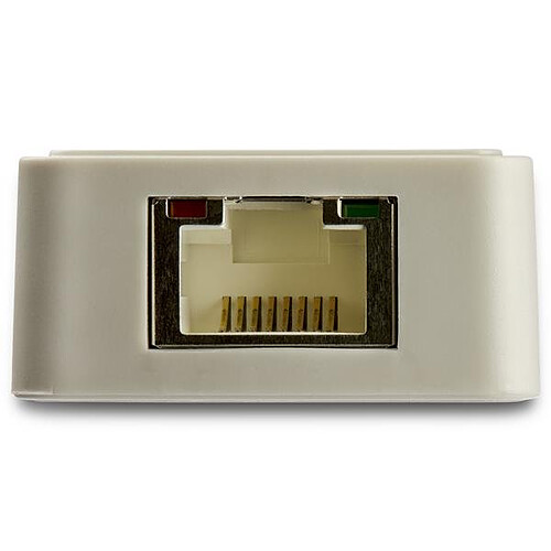 StarTech.com Adaptateur USB-C vers Gigabit Ethernet avec port USB - Blanc pas cher