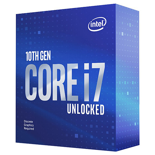 Intel Core i7-10700KF (3.8 GHz / 5.1 GHz) pas cher