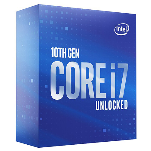 Intel Core i7-10700K (3.8 GHz / 5.1 GHz) pas cher