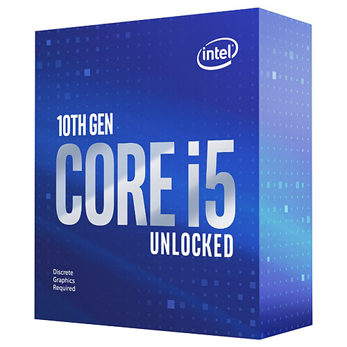 Intel Core i5-10600KF (4.1 GHz / 4.8 GHz) pas cher