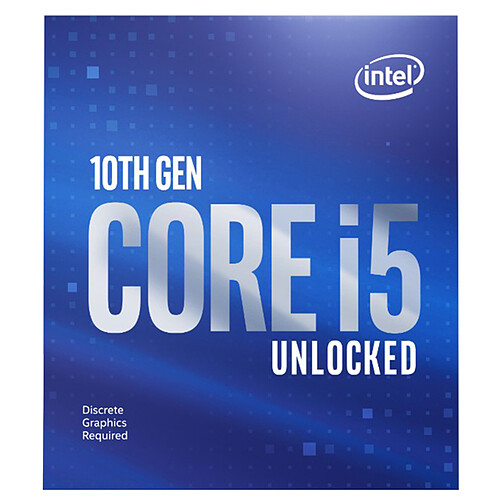 Intel Core i5-10600KF (4.1 GHz / 4.8 GHz) pas cher