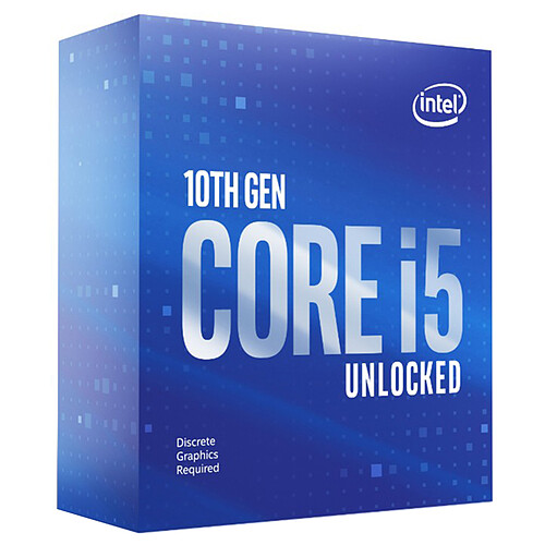 Intel Core i5-10600KF (4.1 GHz / 4.8 GHz) pas cher