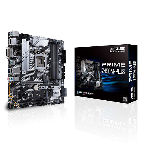 Asus prime z490m plus обзор