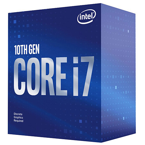 Intel Core i7-10700F (2.9 GHz / 4.8 GHz) pas cher