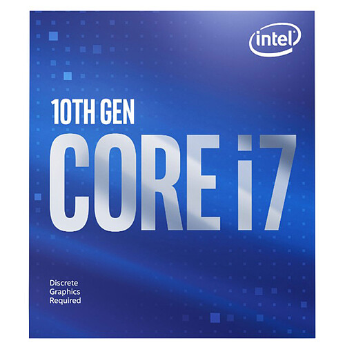 Intel Core i7-10700F (2.9 GHz / 4.8 GHz) pas cher