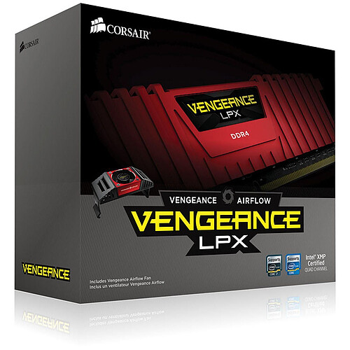 Corsair Vengeance LPX Series Low Profile 128 Go (4x 32 Go) DDR4 4000 MHz CL18 pas cher