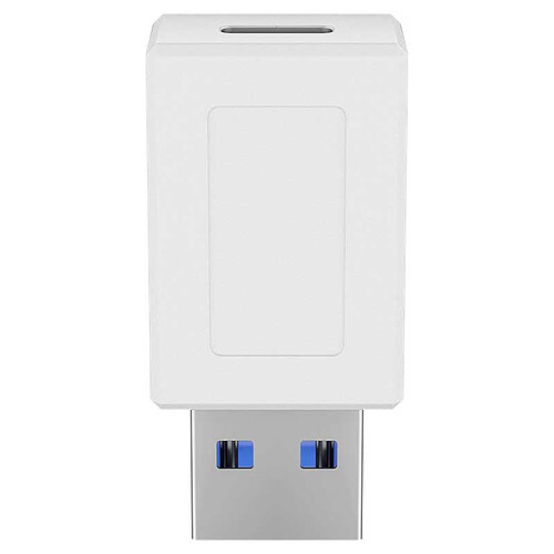 Goobay Adaptateur USB 3.0 SuperSpeed vers USB-C - Blanc pas cher