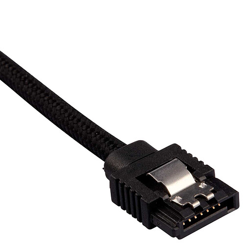 Corsair Câble SATA gainé Premium 60 cm (coloris noir) pas cher