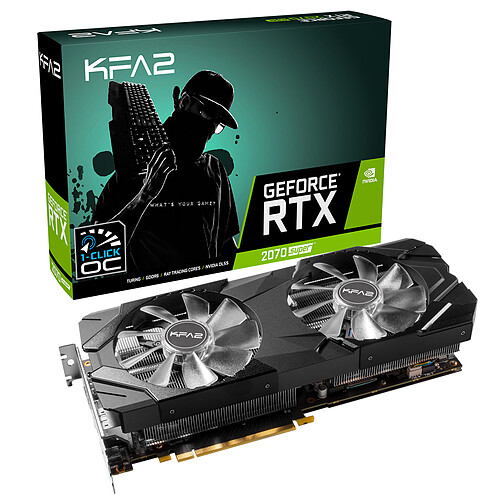 KFA2 GeForce RTX 2070 Super EX (1-Click OC) pas cher