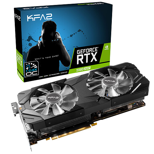 KFA2 GeForce RTX 2080 Super EX (1-Click OC) pas cher
