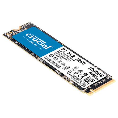 Crucial P2 M.2 PCIe NVMe 1 To pas cher