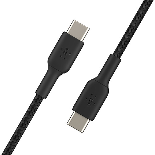 Belkin Câble USB-C vers USB-C renforcé (noir) - 1 m pas cher
