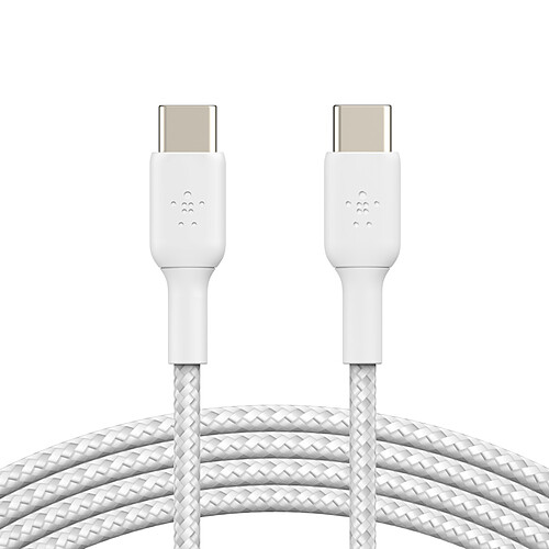 Belkin Câble USB-C vers USB-C renforcé (blanc) - 1 m pas cher