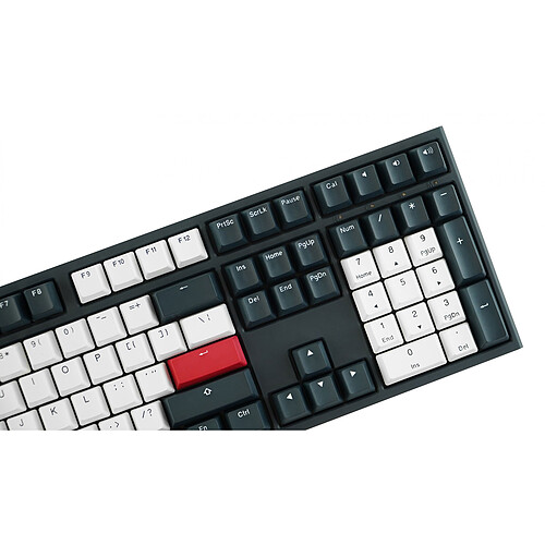Ducky Channel One 2 Tuxedo (Cherry MX Speed Silver) pas cher