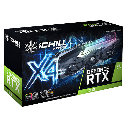 INNO3D GeForce RTX 3080 ICHILL X4 RGB pas cher