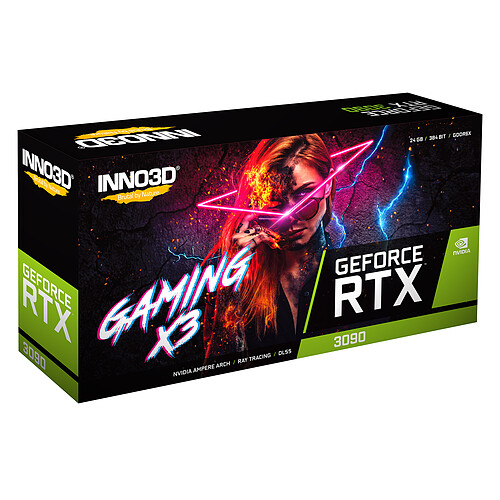 INNO3D GeForce RTX 3090 GAMING X3 pas cher