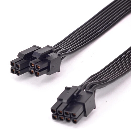 Seasonic Câble / Adaptateur d'alimentation ATX 8 pin vers 4 + 4 pin pas cher