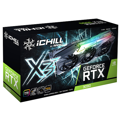 INNO3D GeForce RTX 3090 ICHILL X3 RGB pas cher