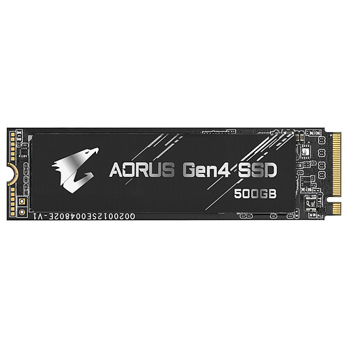 AORUS NVMe Gen4 SSD 500 Go pas cher