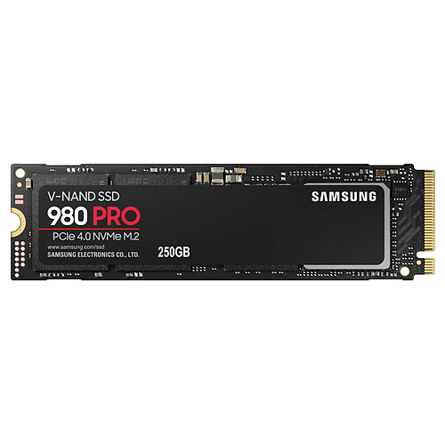 Samsung SSD 980 PRO M.2 PCIe NVMe 250 Go pas cher
