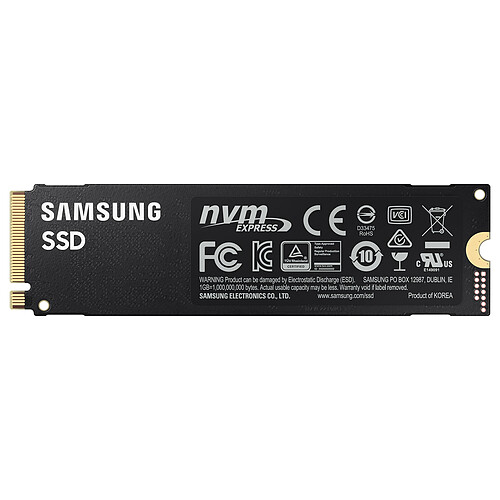 Samsung SSD 980 PRO M.2 PCIe NVMe 1 To pas cher