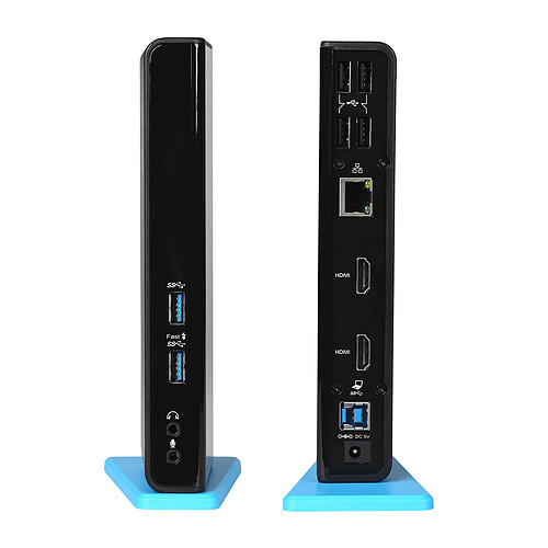 i-tec USB-A/USB-C 3.0 Dual HDMI Docking Station pas cher