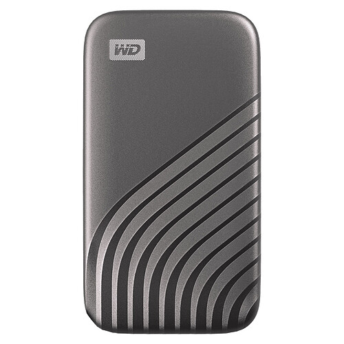 WD My Passport SSD 500 Go USB 3.1 - Gris pas cher