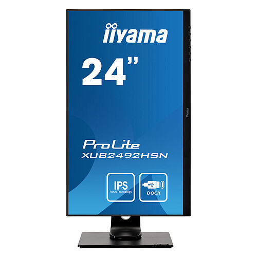 iiyama 23.8" LED - ProLite XUB2492HSN-B1 pas cher