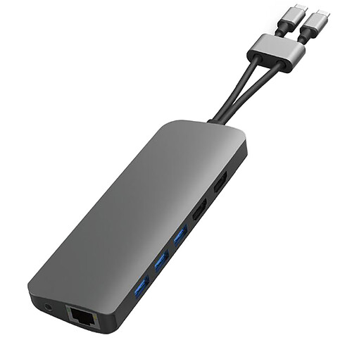 HyperDrive Viper USB-C 10-en-2 (Gris) pas cher