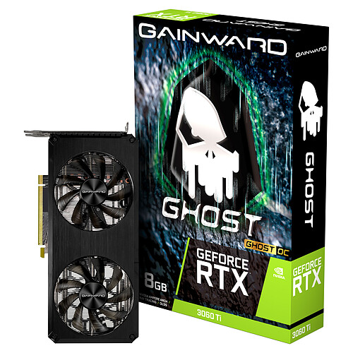 Gainward GeForce RTX 3060 Ti Ghost OC (LHR) pas cher