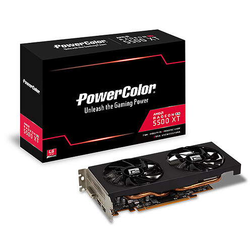 PowerColor Radeon RX 5500 XT 8GB GDDR6 pas cher