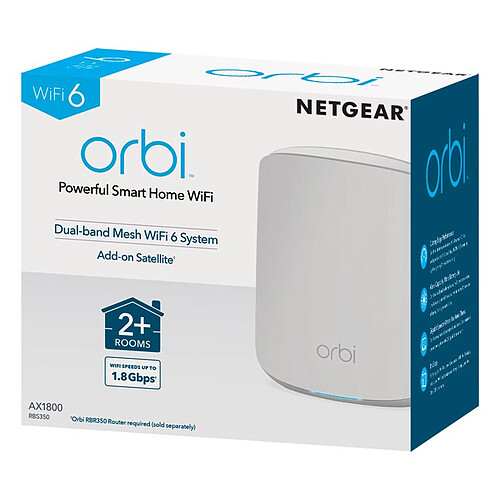 Netgear Orbi WiFi 6 Dual Band Mesh RBS350 pas cher