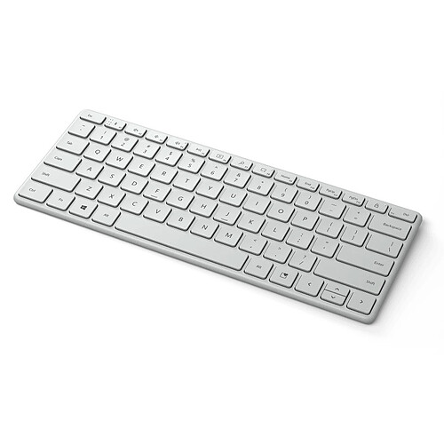 Microsoft Designer Compact Keyboard Blanc Glacier pas cher