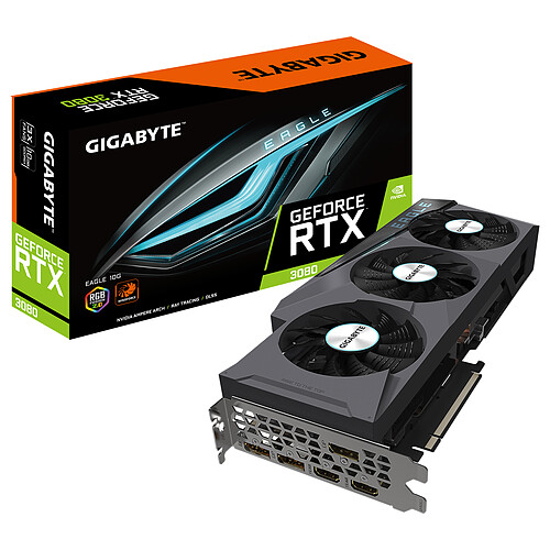 Gigabyte GeForce RTX 3080 EAGLE 10G (LHR) pas cher