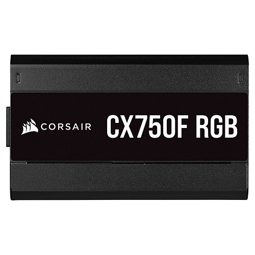 Corsair CX750F RGB 80PLUS Bronze (Noir) pas cher