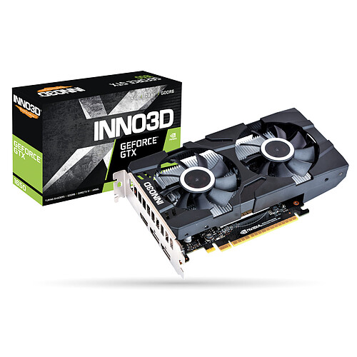 INNO3D GeForce GTX 1650 TWIN X2 OC pas cher