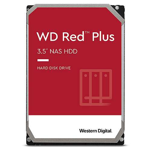 Western Digital WD Red Plus 8 To SATA 6Gb/s Cache 256 Mo pas cher