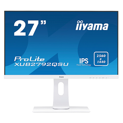 iiyama 27" LED - ProLite XUB2792QSU-W1 pas cher