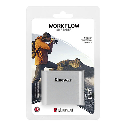 Kingston Workflow SD Reader (WFS-SD) pas cher