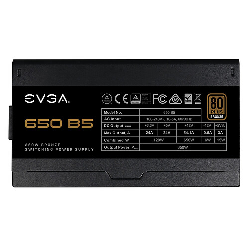 EVGA 650 B5 pas cher