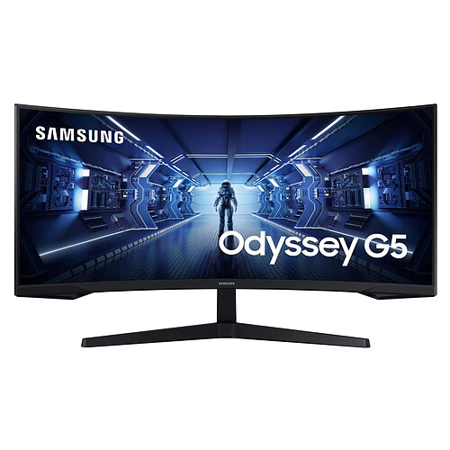Samsung 34" LED - Odyssey G5 C34G55TWWR pas cher