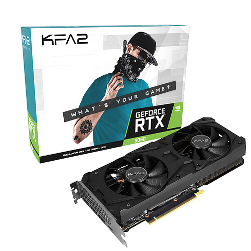 KFA2 GeForce RTX 3060 (1-Click OC) LHR pas cher