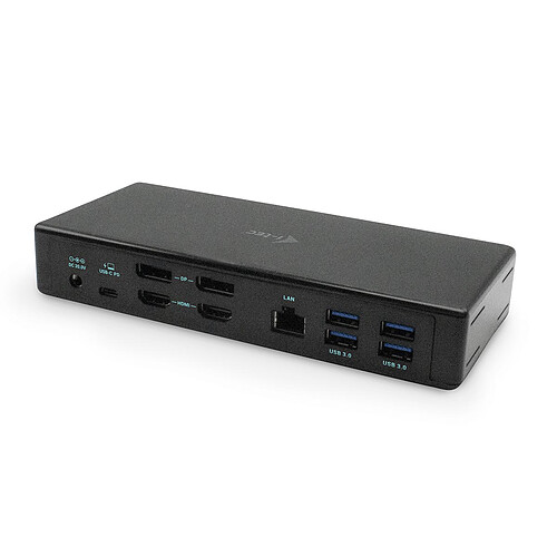 i-tec USB-C Quattro Display Docking Station avec Power Delivery 85 W pas cher