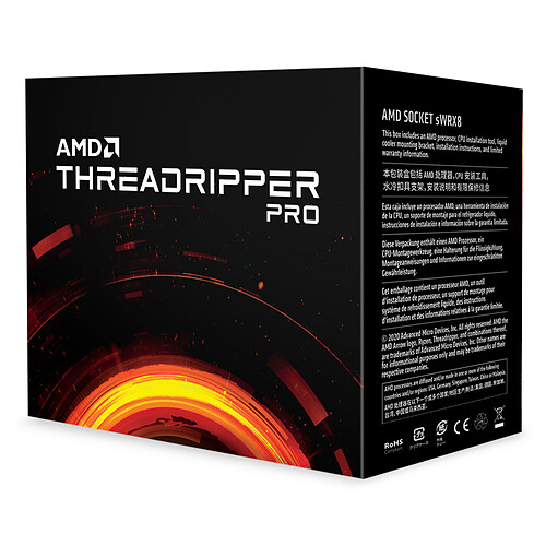 AMD Ryzen Threadripper PRO 3995WX (4.2 GHz Max.) pas cher